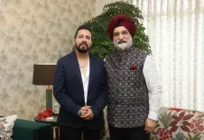 मीका सिंह ने दिल्ली के उपराज्यपाल टीएस संधू से की मुलाकात, संगीत और रचनात्मक परिदृश्य पर हुई चर्चा