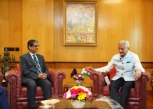 जयशंकर ने बांग्लादेश के निवर्तमान उच्चायुक्त रियाज हमीदुल्लाह से की विदाई भेंट, द्विपक्षीय संबंधों में योगदान सराहा