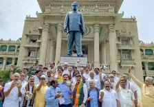 कर्नाटक कांग्रेस सरकार पर वित्तीय दिवालियेपन का आरोप, भाजपा अध्यक्ष विजयेंद्र बोले — CM गुमराह कर रहे हैं