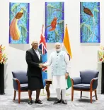 नई दिल्ली : फिजी के प्रधानमंत्री राबुका करेंगे पीएम मोदी से मुलाकात