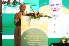 क्या वित्त मंत्री निर्मला सीतारमण ने किसानों को कृषि आय बढ़ाने का आश्वासन दिया?