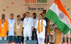 पश्चिम बंगाल में पहली बार तिरंगा यात्रा: CM सुवेंदु अधिकारी ने कोलकाता में किया नेतृत्व
