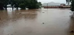 भद्राचलम में गोदावरी का जलस्तर 40 फीट पार, 43 फीट पर जारी होगी पहली बाढ़ चेतावनी