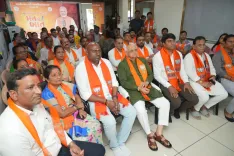 मन की बात 137वाँ एपिसोड: गुजरात CM भूपेंद्र पटेल ने थलतेज में बूथ कार्यकर्ताओं संग सुना PM मोदी का संबोधन