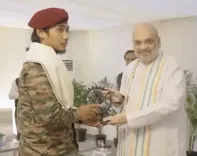 केंद्रीय गृह मंत्री अमित शाह ने 'ऑपरेशन महादेव' में शामिल सुरक्षाकर्मियों को सम्मानित किया