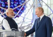 भारत और रूस के बीच 'मजबूत और भरोसेमंद साझेदारी' : विदेश मंत्रालय