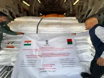 भारत ने मेडागास्कर के चक्रवात प्रभावितों के लिए चिकित्सा सहायता और राहत सामग्री भेजी