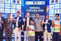 विश्व पैरा एथलेटिक्स चैंपियनशिप 2025 :  नई दिल्ली में पदकों का अनावरण किया गया