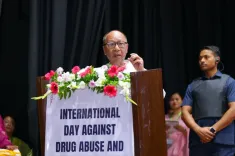 मणिपुर CM युमनाम खेमचंद सिंह ने कांग्ला किले से ड्रग-विरोधी मेगा रन को दिखाई हरी झंडी, युवाओं से की अपील