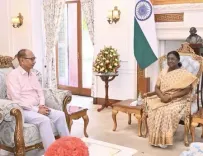 मणिपुर: सीएम खेमचंद ने राष्ट्रपति द्रौपदी मुर्मु से मुलाकात कर शांति के लिए अपनी प्रतिबद्धता दोहराई