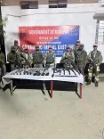 मणिपुर में कुकी नेशनल फ्रंट का संदिग्ध गिरफ्तार, AK-सीरीज राइफल समेत भारी हथियार जब्त