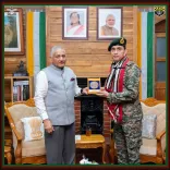 मिजोरम राज्यपाल वीके सिंह और असम राइफल्स के आईजी भिंडर की बैठक, सुरक्षा-विकास और भर्ती रैली पर चर्चा