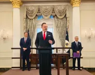 ब्रेंट क्रिस्टेंसन ने बांग्लादेश में अमेरिकी राजदूत के तौर पर ली शपथ