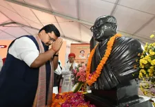 दीनदयाल उपाध्याय की 110वीं जयंती: BJP अध्यक्ष नितिन नवीन ने जयपुर में अर्पित की पुष्पांजलि
