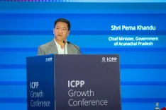 अरुणाचल प्रदेश CM पेमा खांडू बोले — पूर्वोत्तर अब विकास का इंजन, 2047 तक 40,000 MW जलविद्युत का लक्ष्य