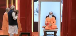PM मोदी ने चिन्मय अमृत महोत्सव में स्वामी चिन्मयानंद के होलोग्राफिक अवतार से किया संवाद, माँगा आशीर्वाद