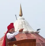 मोदी के 13 लाल किले भाषण: 91 मिनट औसत, 1,177 मिनट कुल — नेहरू-इंदिरा से दोगुना