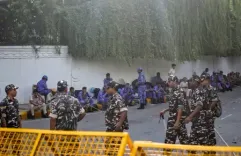 जयपुर में सीजेपी प्रदर्शनकारियों पर पुलिस की कार्रवाई, 24 हिरासत में; राजस्थान से 12 ट्रेनें रद्द