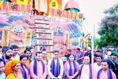 रथ यात्रा विविधता में एकता का प्रतीक: त्रिपुरा CM माणिक साहा ने मेलाघर में किया उद्घाटन
