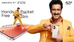 रियलमी 15 सीरीज बिल्कुल नए 4डी कर्व+ डिस्प्ले के साथ स्लिम डिजाइन को करती है फिर से परिभाषित