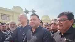 बिहार विधानसभा में कटा बवाल: कुर्सी उछाली, विधायकों और मार्शलों में धक्का-मुक्की, तेजस्वी यादव सरकार पर बरसे