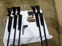 मणिपुर में 24 घंटे में 6 उग्रवादी गिरफ्तार, AK राइफल-ग्रेनेड समेत भारी हथियार जब्त