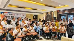 मजबूत भारतीय दल बीजिंग 2025 पैरा पावरलिफ्टिंग विश्व कप के लिए रवाना