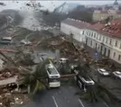 रोमानिया में आए भयंकर तूफान से तीन लोगों की मौत, चार घायल