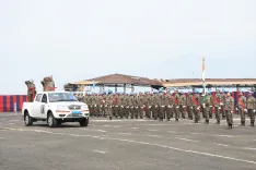 डीआर कांगो में भारतीय सेना के 651 शांति सैनिकों को संयुक्त राष्ट्र पदक, साके में भव्य समारोह