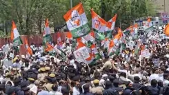 जयपुर में नीट पेपर लीक विरोध: कांग्रेस मार्च पर पुलिस ने दागी वॉटर कैनन, डोटासरा ने माँगा प्रधान का इस्तीफा