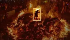 होलिका दहन की अनोखी परंपरा: मथुरा के फालैन गांव की सच्चाई