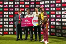 Hope, Powell fireworks power West Indies to 16-run win over Bangladesh