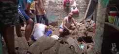 होशियारपुर में तीन मंजिला मकान की छत गिरी, पिता समेत दो बेटियों की मौत