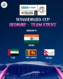 Host India to face UAE, Sri Lanka & Nepal after World Junior C’ships Mixed Team redraw 