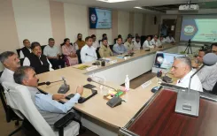 HP CMO Conducts Surprise Inspection of AIIMS Bilaspur