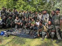 What Weapons Were Unearthed from Maoist Hideouts in Jharkhand’s Hazaribagh?