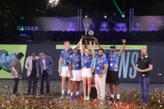 Hyderabad Strikers prevail over Yash Mumbai Eagles to lift their third Tennis Premier League title