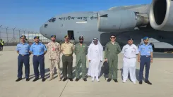 Did the IAF Contingent Land in Dubai for the Dubai Airshow 2025?