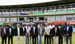Did ICC Chair Jay Shah Engage with Africa Cricket Association Leaders in Windhoek and Attend U19 World Cup Match?