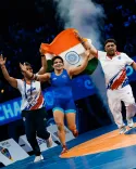 Manisha Bhanwala wins historic Worlds gold, credits late father's life lesson