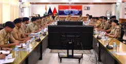 IGP Kashmir Sujit Kumar reviews Central Kashmir security grid