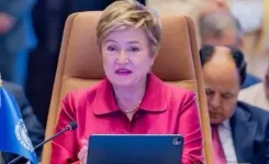 IMF's Georgieva flags AI boom, energy shock and record debt as global tripwires