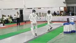 इंफाल में 21वीं गवर्नर्स कप फेंसिंग चैंपियनशिप की शुरुआत