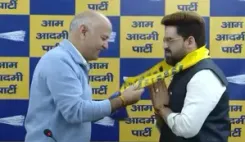 In a major setback, BJP's Pravesh Ratan joins AAP ahead of Delhi Assembly polls