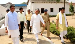 दामोह जेल में दो मंजिला बैरक का उद्घाटन: मंत्री इंदर सिंह परमार ने कैदियों से की मुलाकात, सुधार का संकल्प