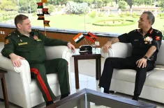 India-Russia military talks deepen ties; INDRA 2026 naval drill underway in Vladivostok