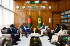 India-Bangladesh parliamentary ties: Trivedi meets Speaker, Deputy Speaker in Dhaka