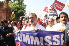 INDIA Bloc marches on ECI, demands CEC Gyanesh Kumar's resignation
