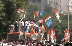 INDIA bloc marches on Supreme Court, demands CEC Gyanesh Kumar's resignation