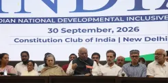 INDIA Bloc launches pan-India 'Save Democracy March' from October 2